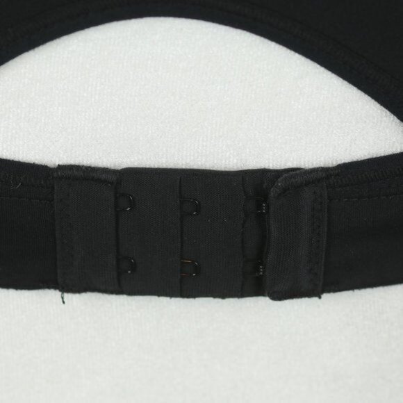 Brooks Rebound Racer Women's XS Black & Gray Adjustable Unpadded Sports Bra - Picture 7 of 8